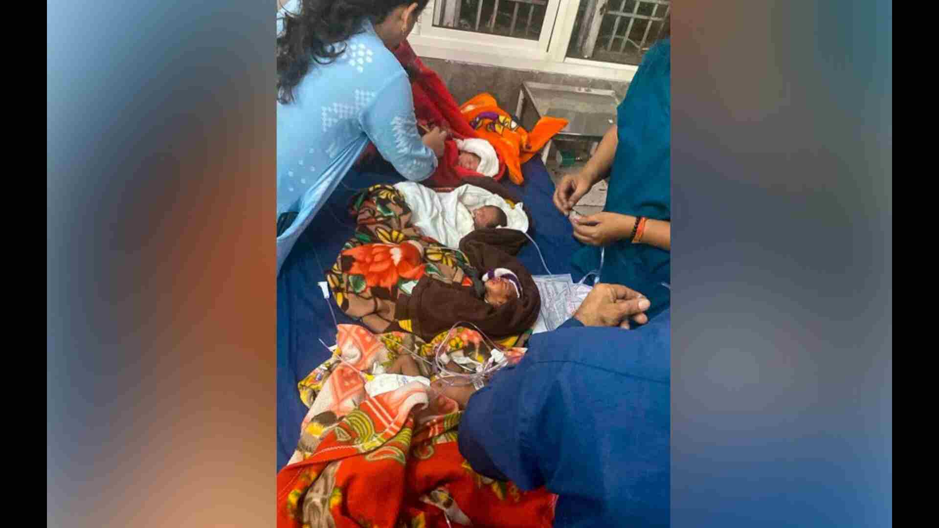 Jhansi Hospital Fire: Nurse Risks Life to Save Over a Dozen Babies