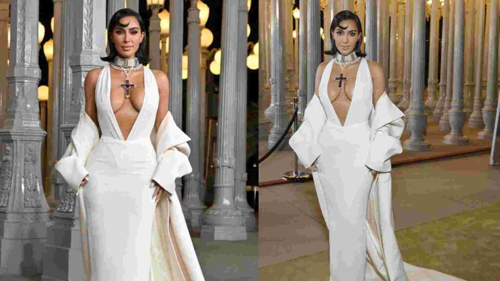 Kim Kardashian wears Princess Diana's cross pendent Kim Kardashian wears Princess Diana's cross pendent