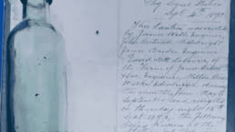 Lighthouse Workers Find Centuries-Old Hidden Message In A Bottle: A Glimpse Into 1892