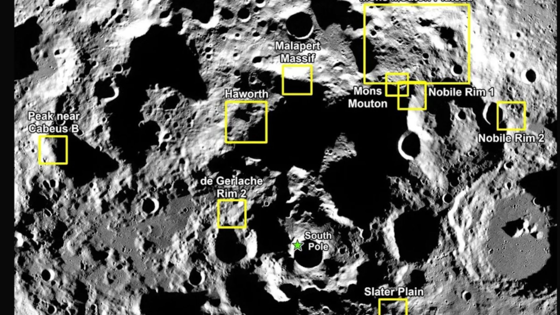 NASA Unveils 9 Potential Landing Sites For Artemis III Moon Mission