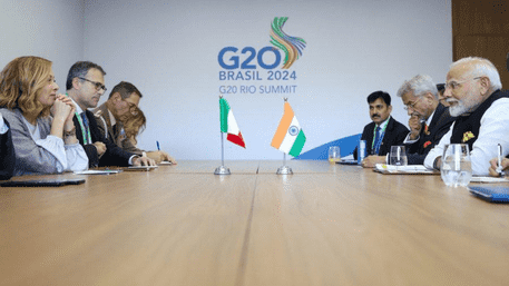 PM Modi And Giorgia Meloni’s G20 Summit Photo ‘Who’s Going to Blink First?’ Goes Viral
