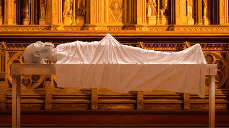 Priest Statue With ‘Erection’ Goes Viral: Their Is A Hidden Message