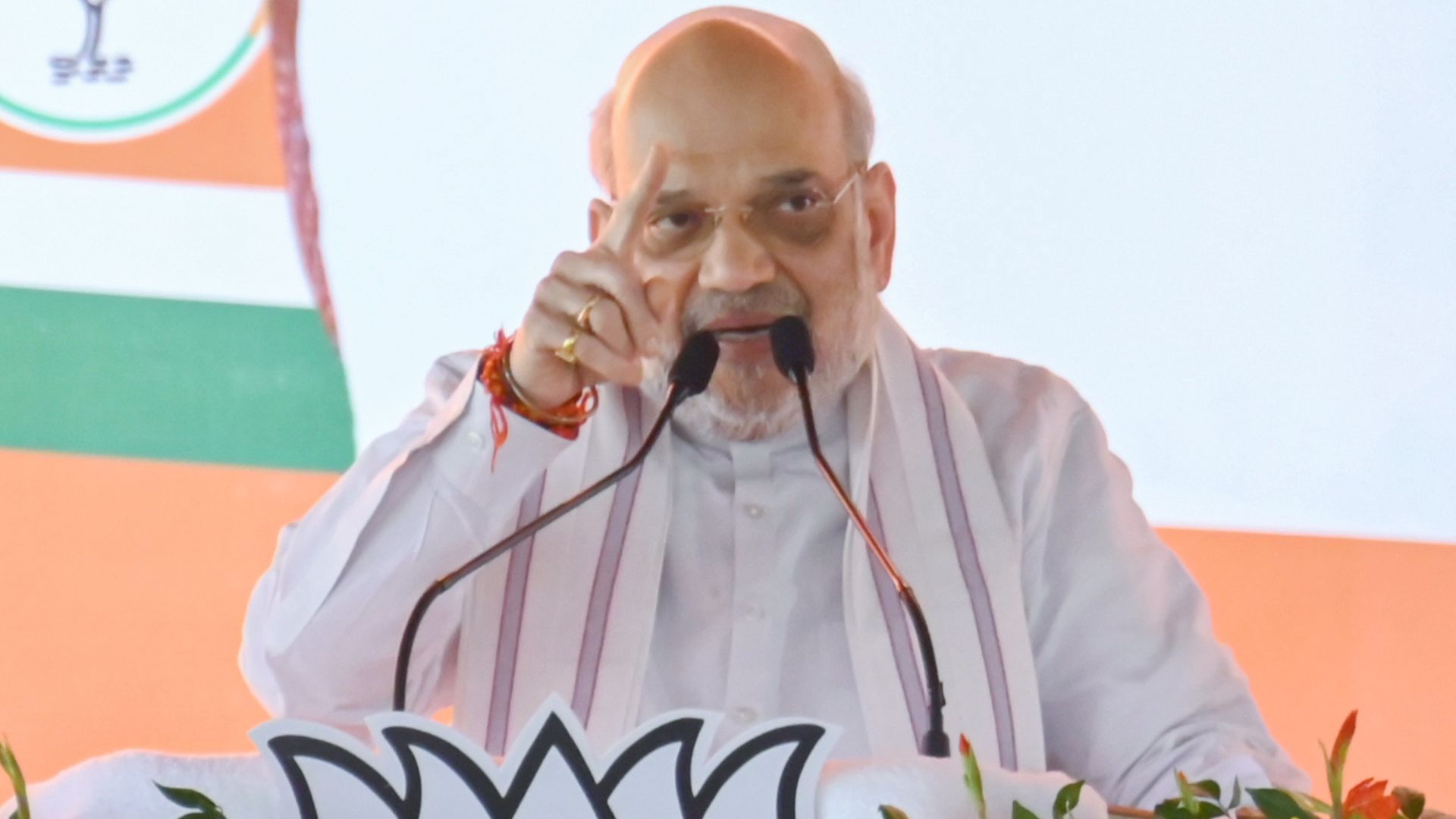 Jharkhand Elections: Shah Pledges to Remove Infiltrators, Return Encroached Tribal Land in Jharkhand
