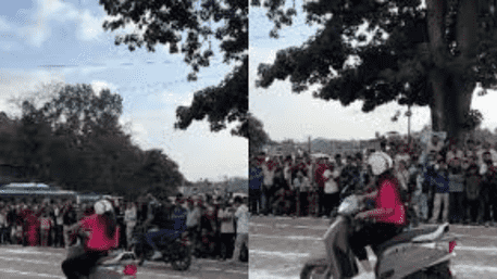 ‘Slow Bike Race’: Man Vs Women Face Off Goes Viral | WATCH
