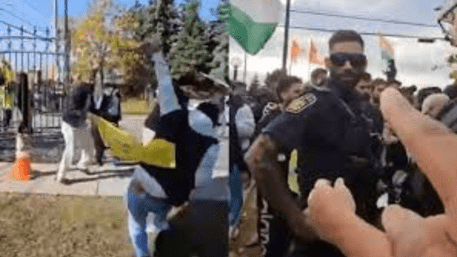 ‘Take Him Out’: Devotees Allege Police ‘Attack’ At Brampton Temple In Shocking Video | WATCH
