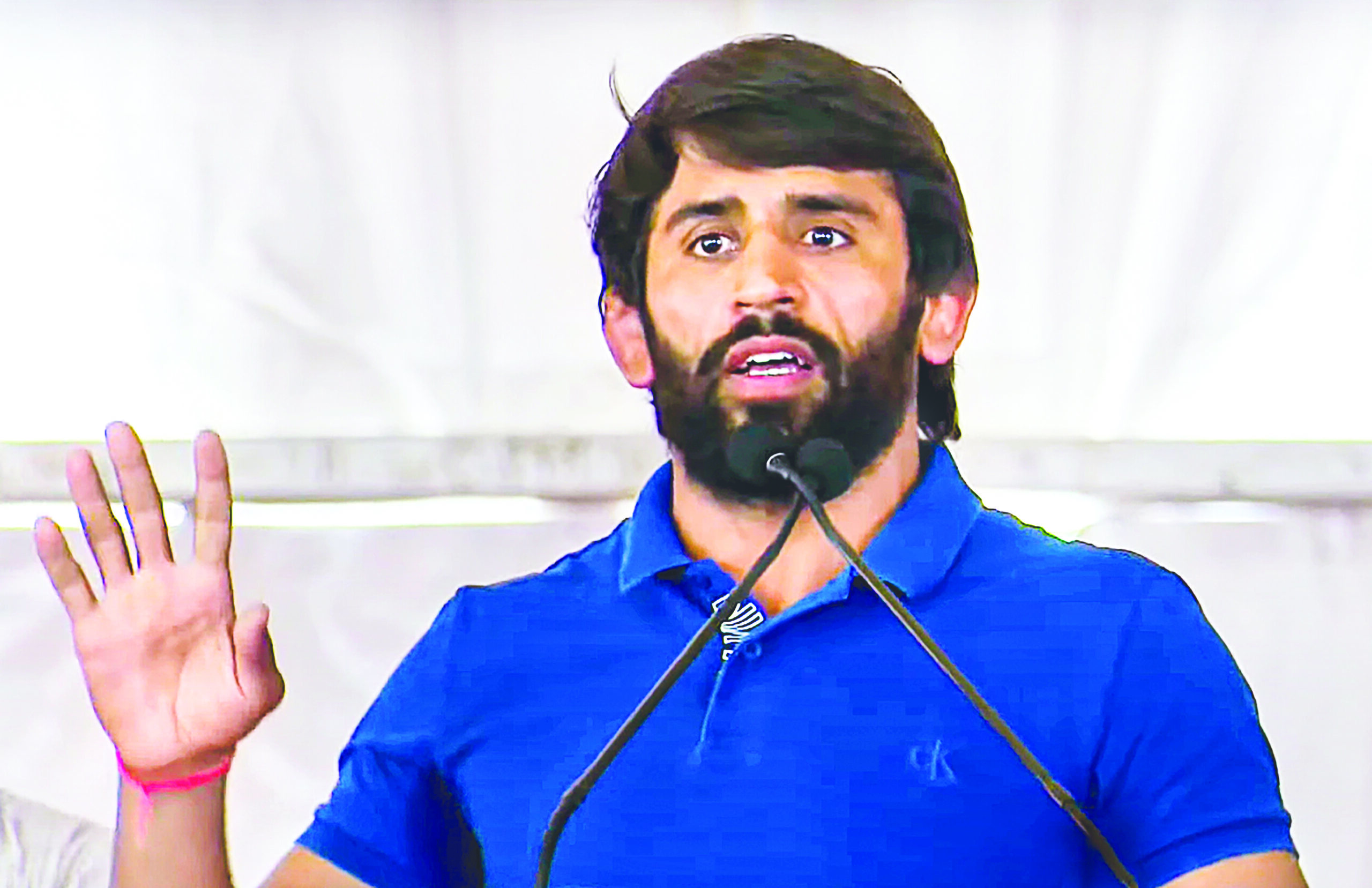 ‘Political conspiracy’, says wrestler