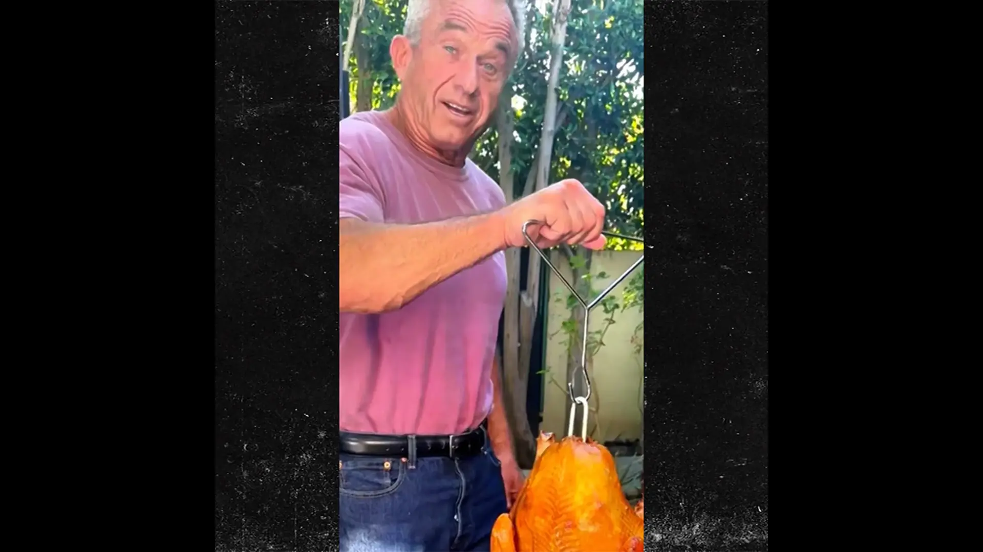 Viral Videos of RFK Jr. Frying Turkey and Showering Spark Hilarious and Critical Reactions Online