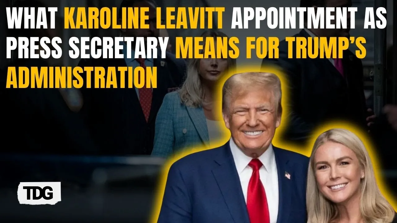 Karoline Leavitt Becomes Trump’s New, 27-Year-Old White House Press Secretary