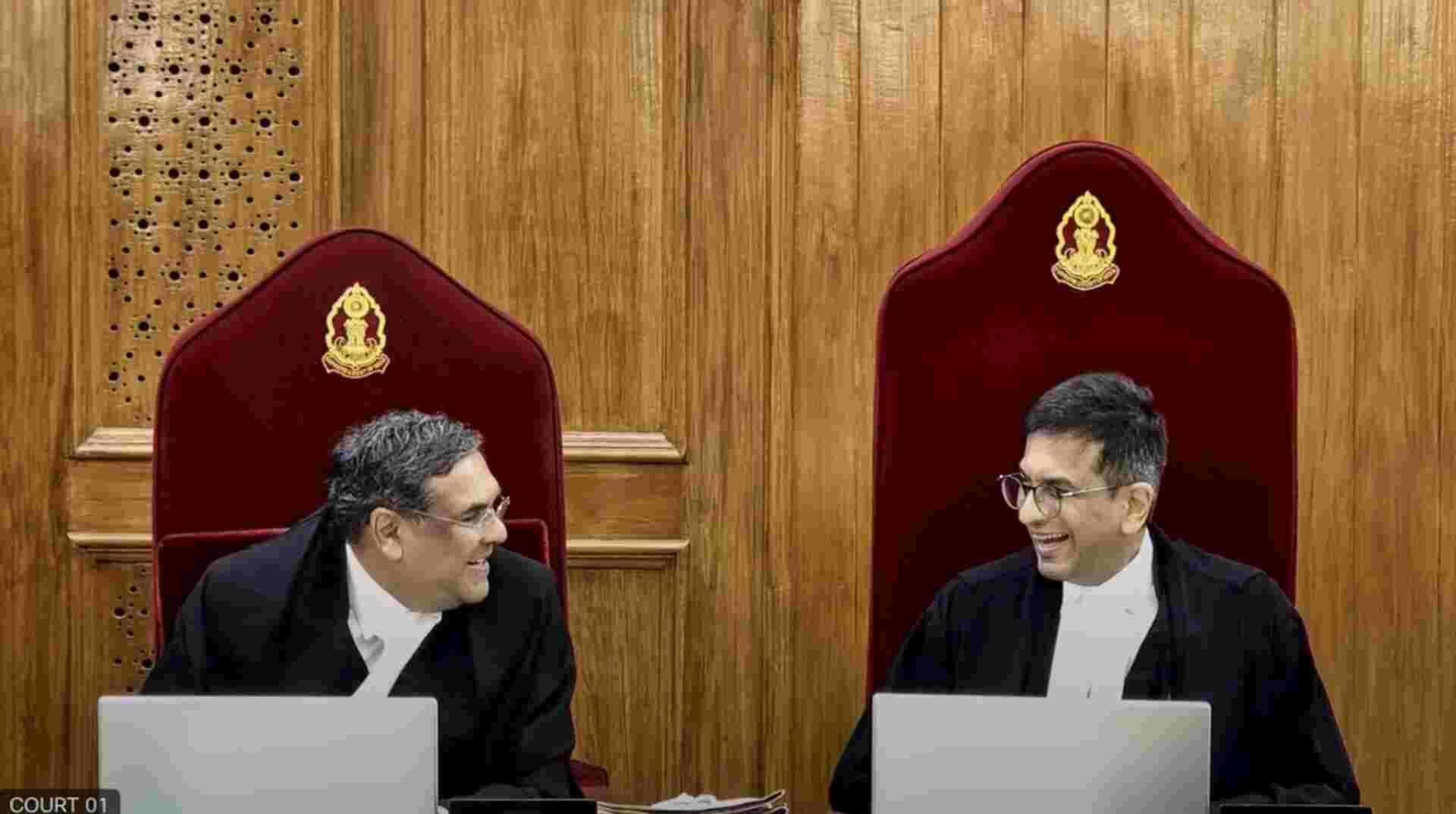 ‘When a Towering Tree Steps Back’: CJI-Designate Sanjiv Khanna’s Emotional Farewell to CJI DY Chandrachud