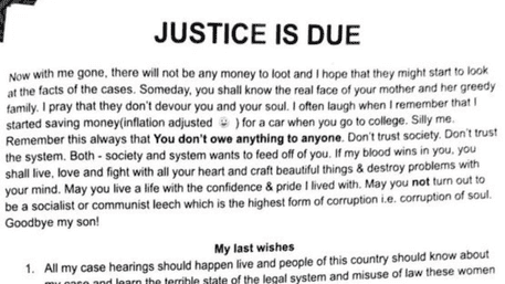 Atul Subhash’s 40-Page Suicide Note And Video Goes Viral: #JusticeForAtulSubhash Is Trending | WATCH
