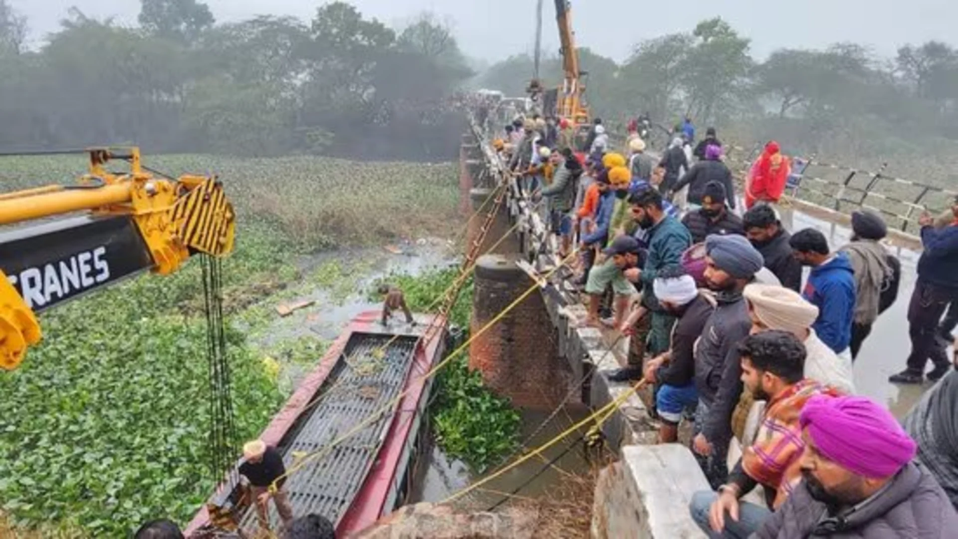 Punjab: Eight People Died On The Spot After Bus Falls From Bridge Into Drain, Cause To be Probed