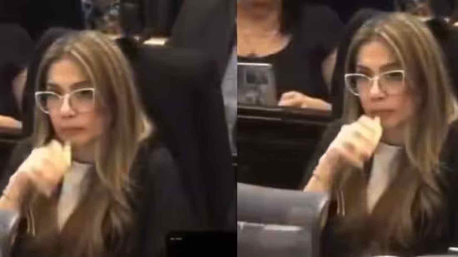 Colombian MP Cathy Juvinao Caught Vaping During Healthcare Debate in Parliament, Issues Apology