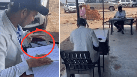 Cheating Mafia In Bhopal: Nursing Students Caught Giving Practical Exam At Roadside ‘Dhaba’ | WATCH