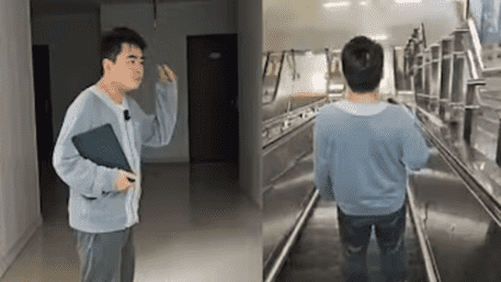 Chinese Man’s Mind-Blowing Daily Commute That Defies Gravity! | WATCH