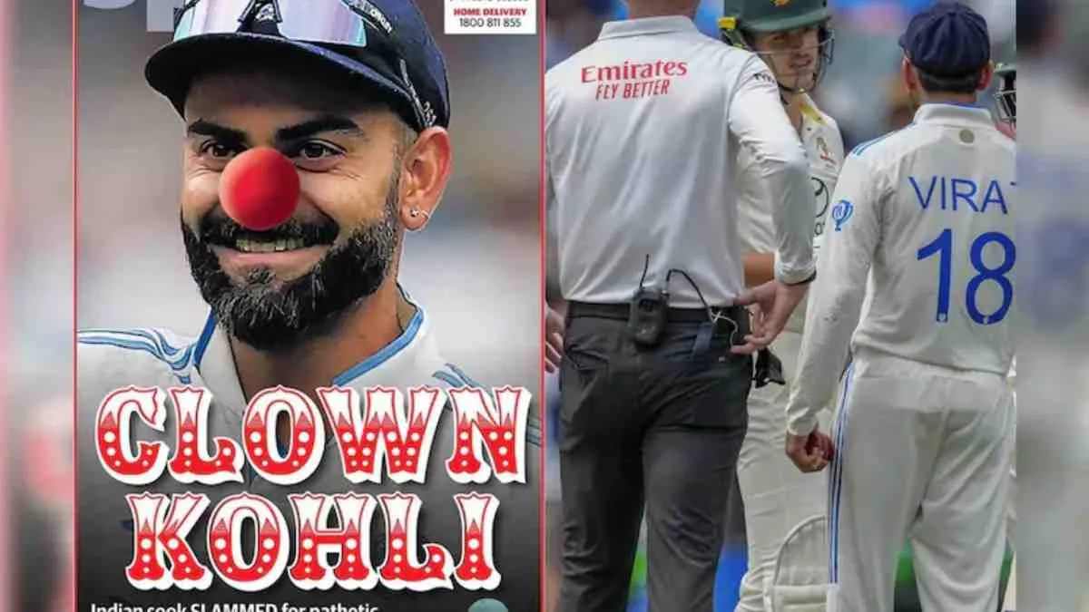 ‘Clown’ Virat Kohli: Australian Media Insults Star After Clash With Youngster Sam Konstas