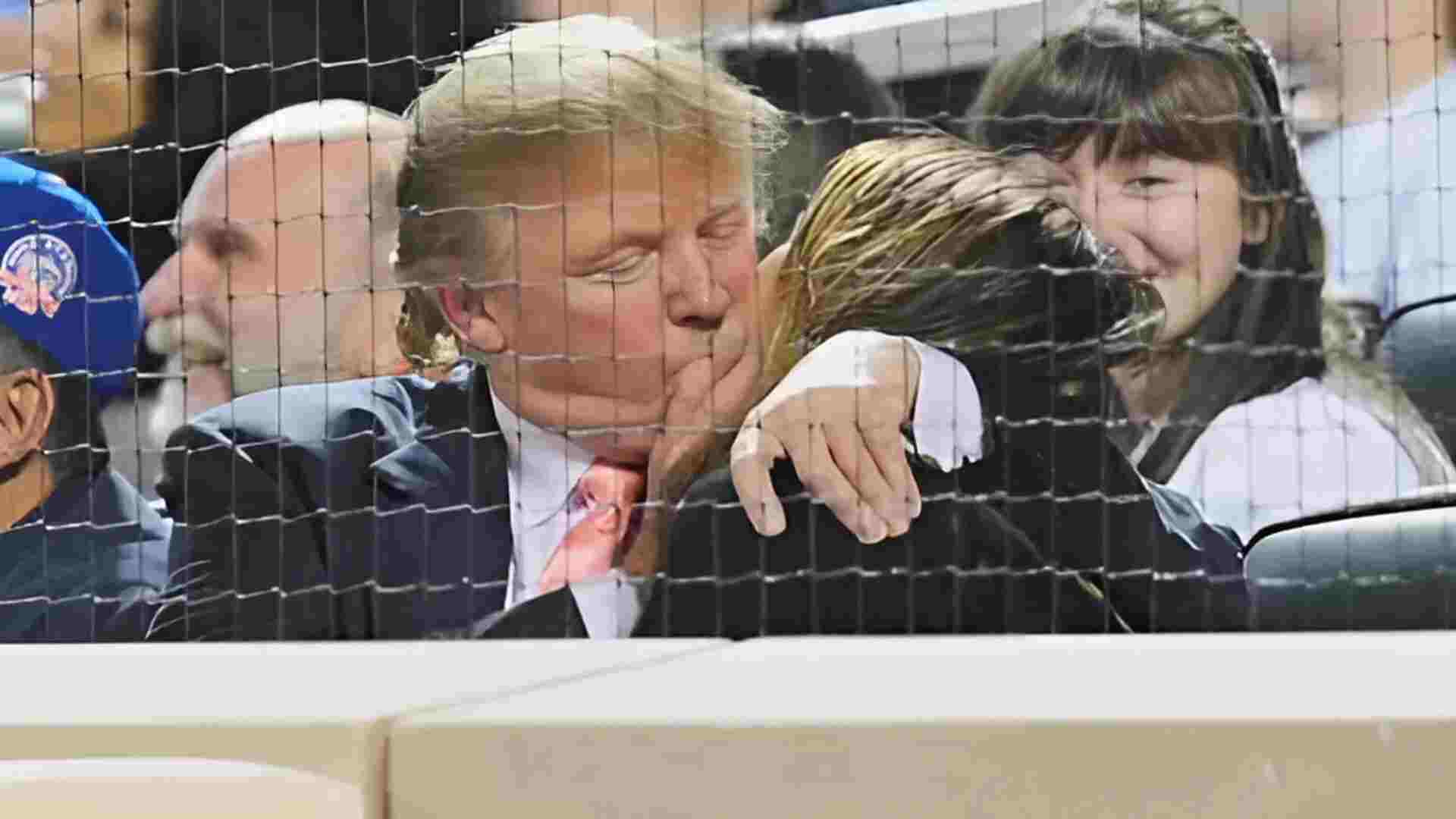 Donald Trump Kisses Wife Melania Trump, Photo Goes Viral | WATCH