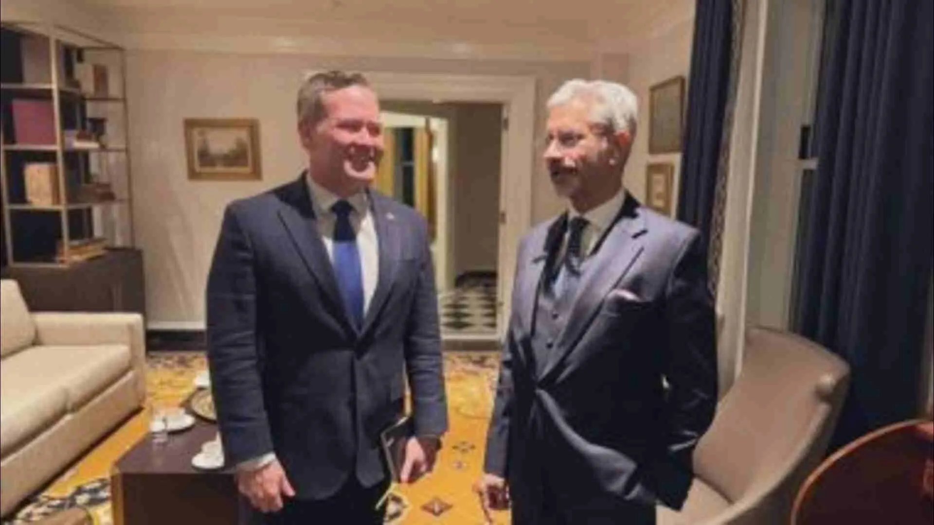External Affairs Minister S. Jaishankar Holds Talks with US National Security Advisor-Elect Michael Waltz