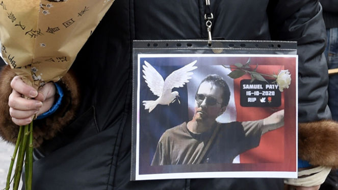 France’s Anti-Terrorism Court Convicts Eight in Beheading of Teacher Samuel Paty