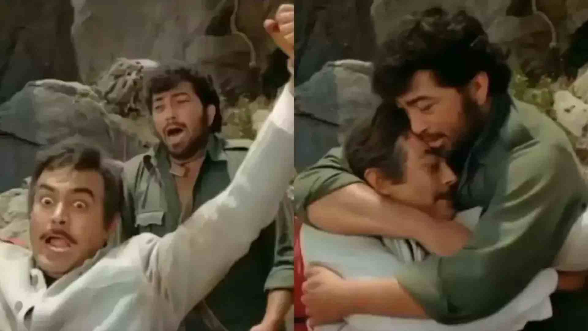 SholAI: Gabbar Hugs Thakur In Re-Imagined Version | WATCH
