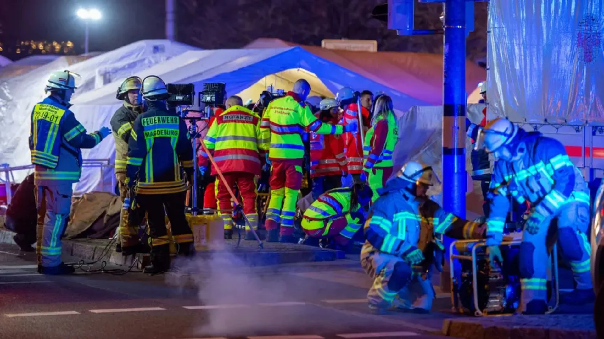 Car Rampage At Magdeburg Christmas Market, Germany Leaves One Dead, Many Injured