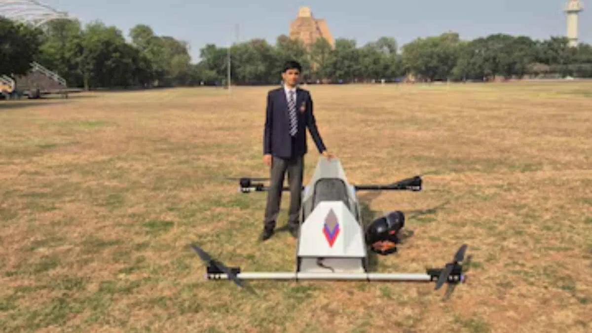Human-Carrying Drone: 16-Year-Old Innovator Creation  Inspired by China’s Air Taxi | WATCH