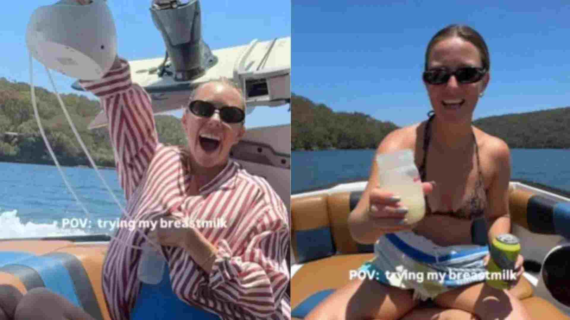 Australian Influencer Offers Breast Milk to Colleagues at Christmas Party | WATCH
