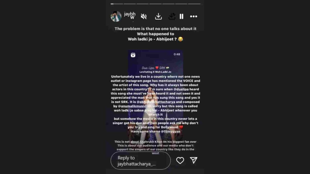 Jay Bhattacharya's instagram story Jay Bhattacharya's instagram story
