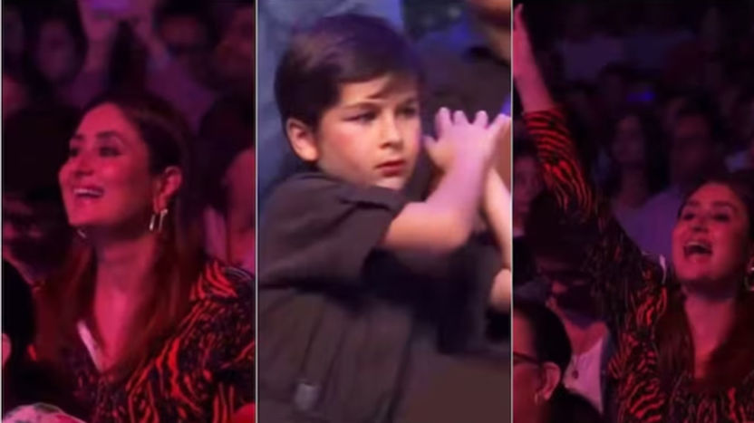 Kareena and Saif Cheer for Taimur at School Event: Watch