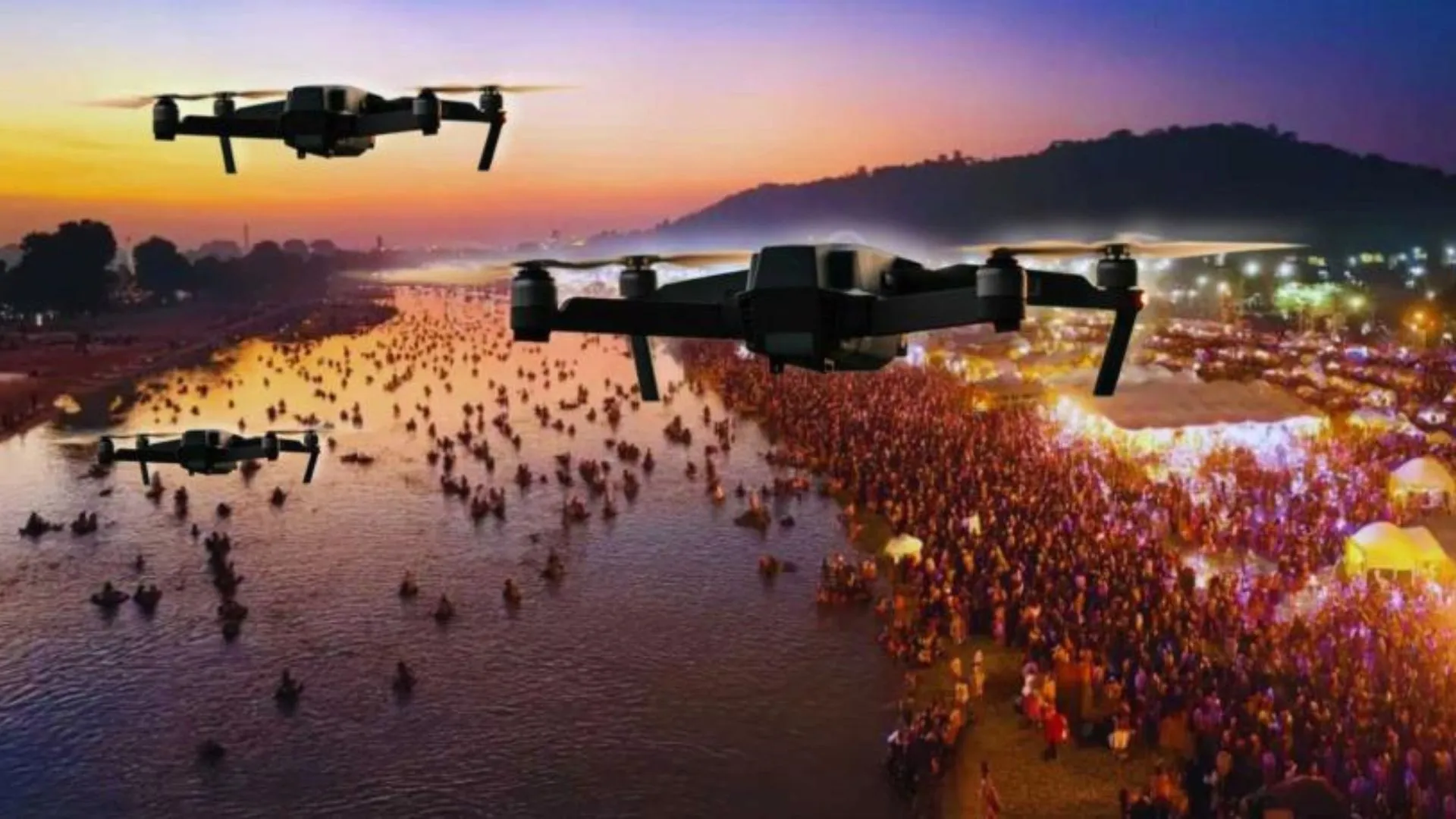Mahakumbh 2025: 2,000 Drones to Illuminate the Skies with ‘Samudra Manthan’ Theme