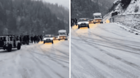 Manali’s Snowy Transformation: A Winter Paradise or A Hazardous Road Trip? | WATCH