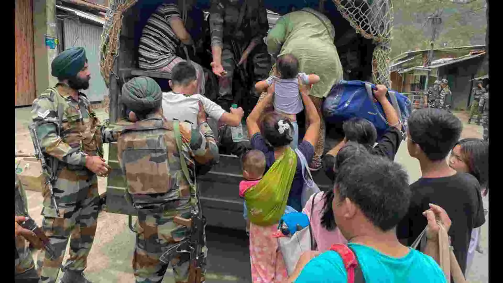 Manipur Violence Resurfaces: Two Injured, Locals Moved to Safety