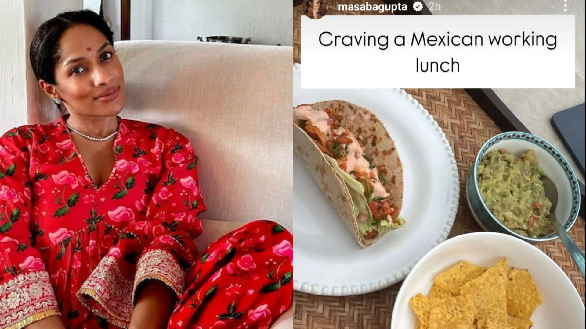 Masaba Gupta’s Instagram Highlights: From Her ‘Mexican Working Lunch’ to Traditional Indian Treats