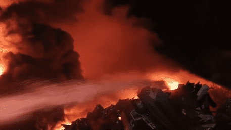 Massive Fire Rages At Gwalior’s Plastic Factory For 5 Hours: 49 Fire Engines Rush For Rescue | WATCH