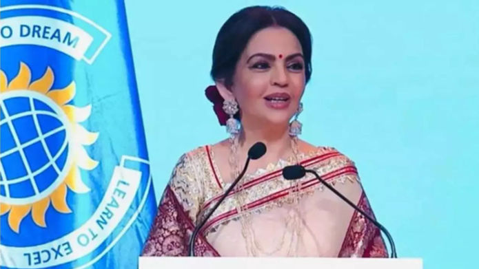 Nita Ambani Honours Support Staff At Dhirubhai Ambani International School’s Annual Day