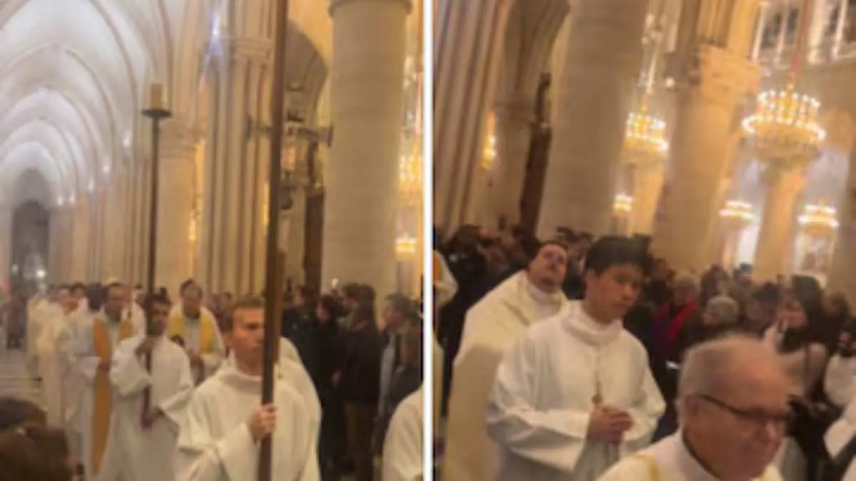 Notre Dame Reopens for Christmas: First Midnight Mass After 2019 Fire