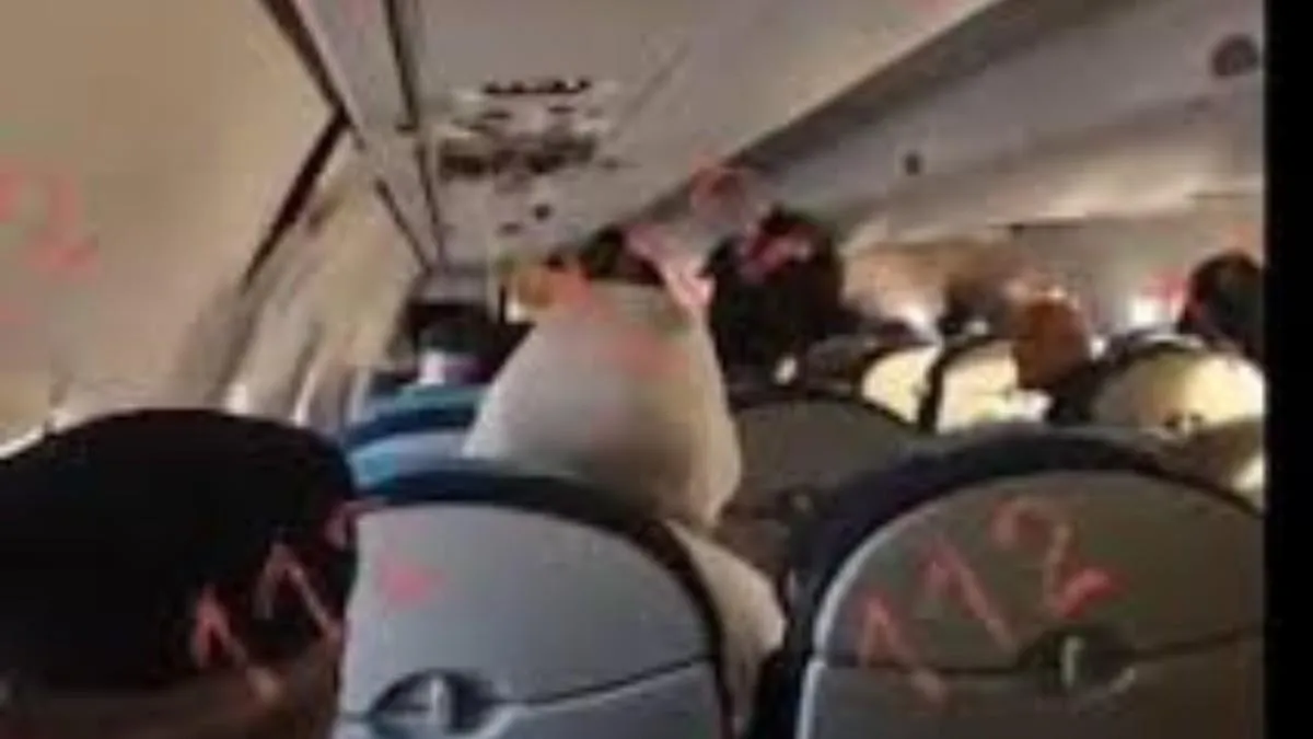 Passenger Captured Final Moments Of Before And After Plane Crash In Kazakhstan | WATCH