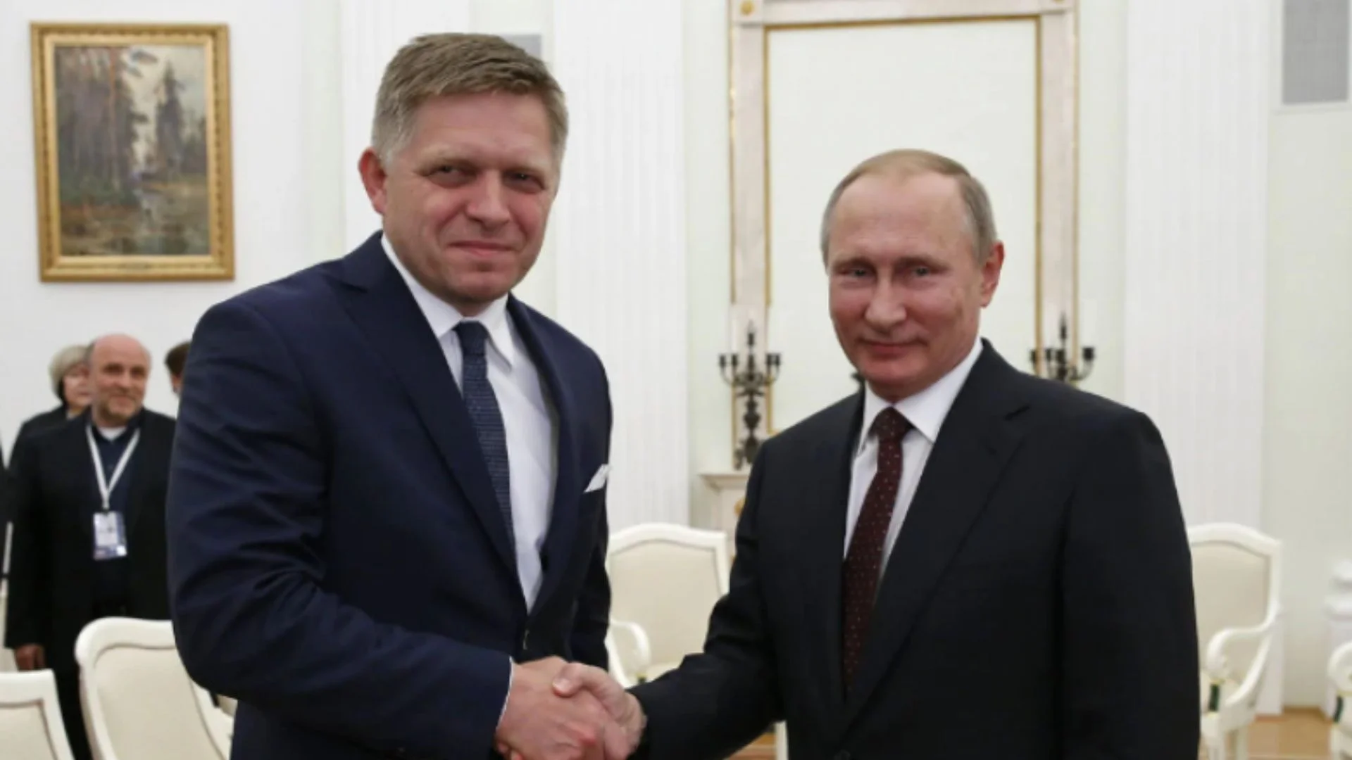 Russia President Putin And Slovakia PM Fico Meet To Tackle Gas Transit Crisis