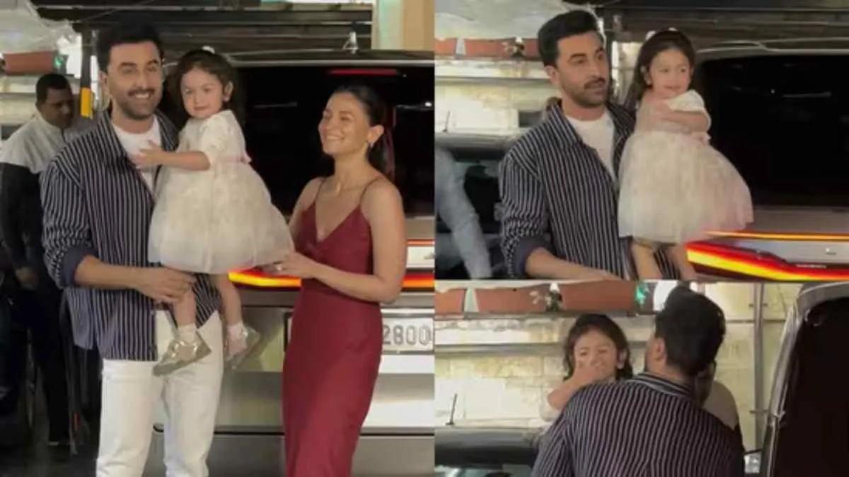 Raha Kapoor’s Heartfelt ‘Hi’ to Paparazzi Turns Christmas Into A Moment Of Joy! | WATCH