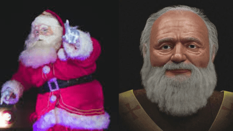 Real Santa Claus Face Revealed: Scientist Solve 1,700-Year Mystery