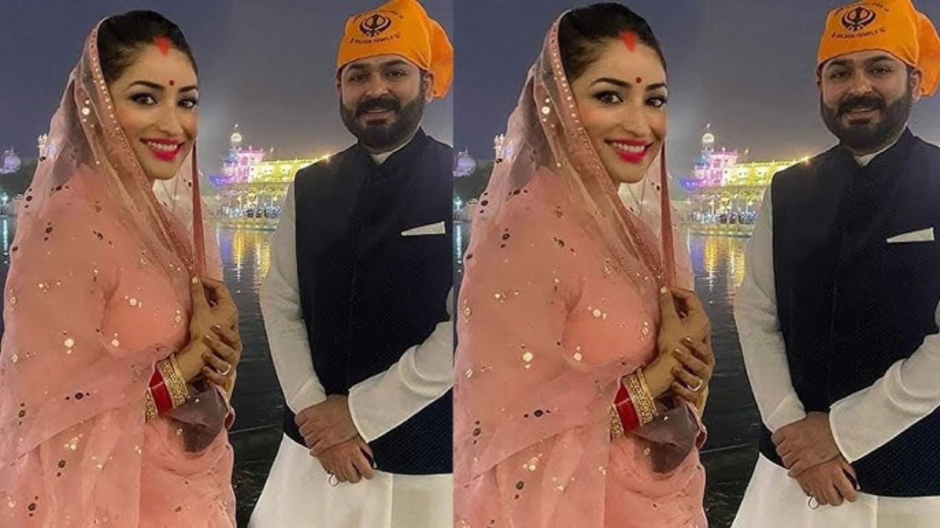 Sanjay Dutt, Yami Gautam, And Aditya Dhar Seek Blessings At Golden Temple