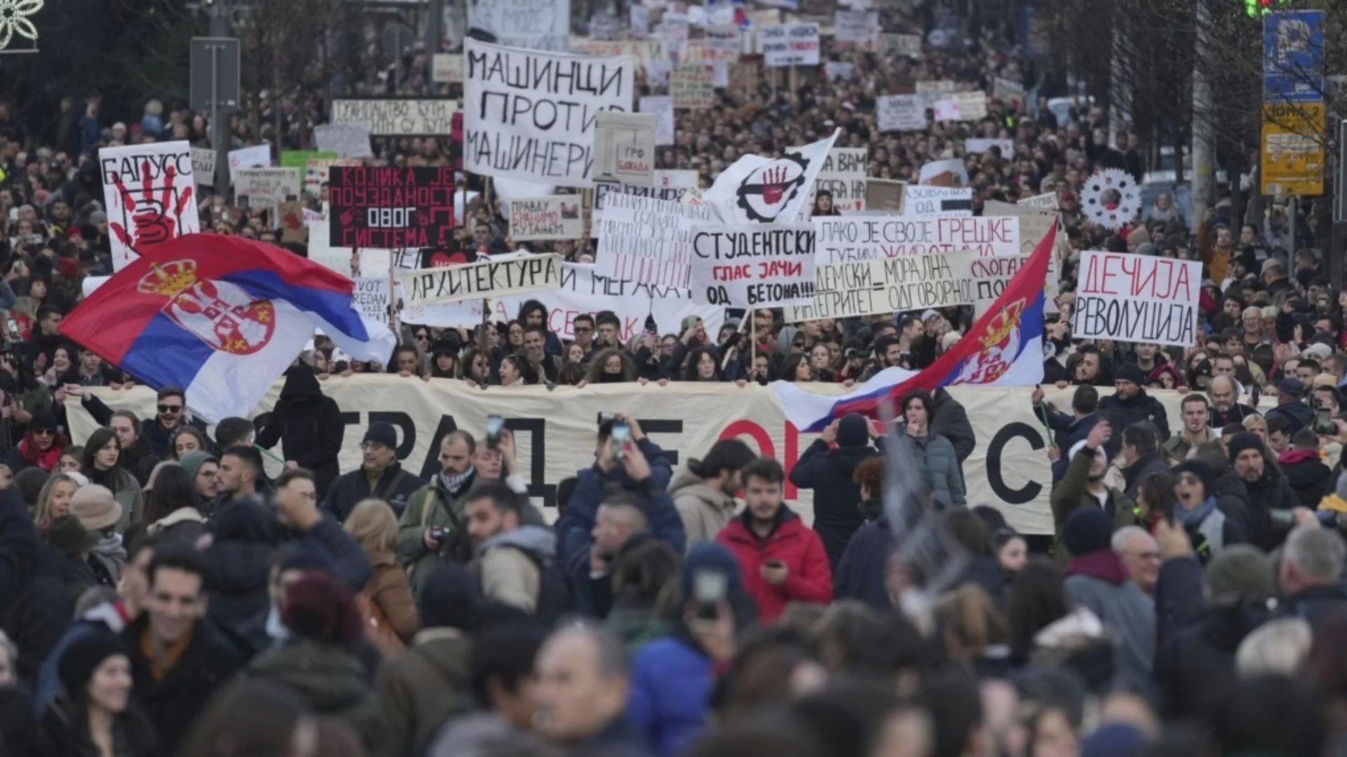 Protest In Serbia: Railway Tragedy Calls For Justice Grow Amid Corruption Allegations