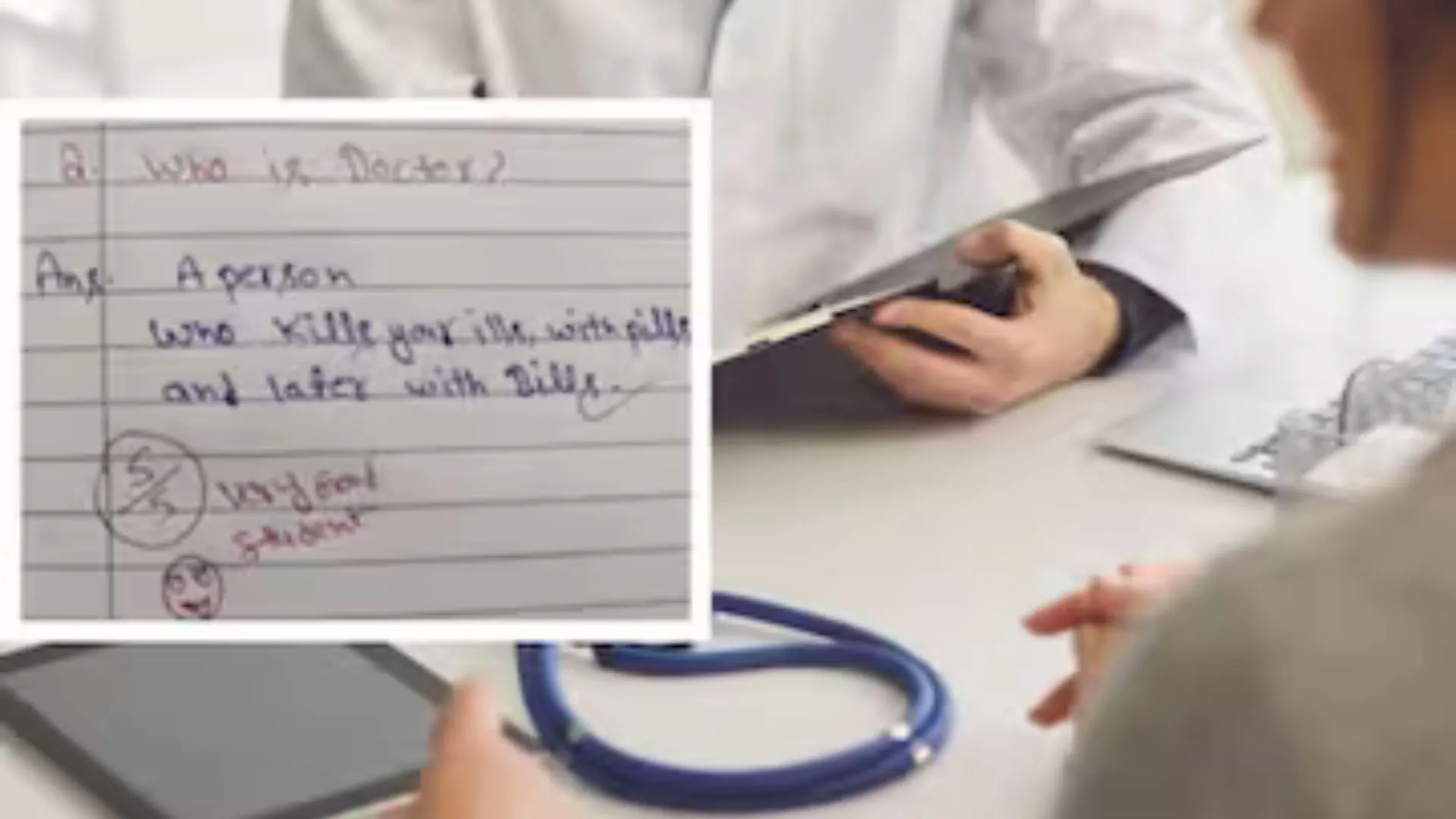 Student’s Hilarious Response to ‘Who Is a Doctor’ Leaves Teacher Impressed and Goes Viral