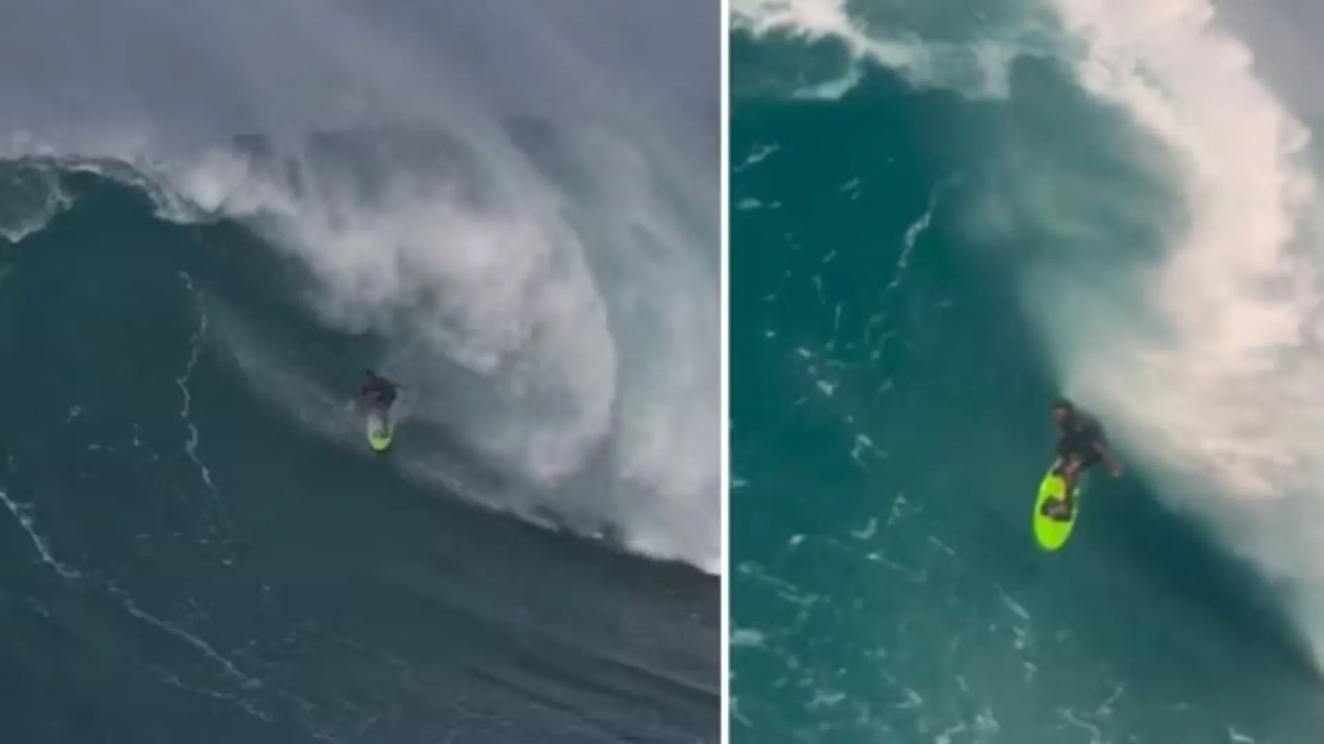 Surfer Ty Simpson-Kane Survives Wipeout at Peahi Beach, Video Goes Viral | WATCH
