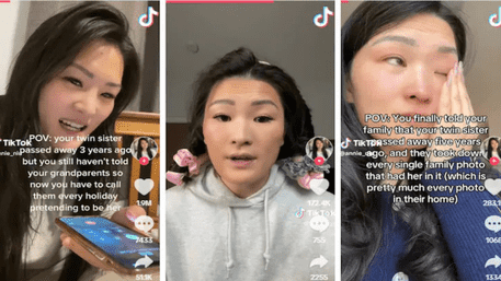 This Influencer Pretended To Be Her Dead Twin Sister For Years | WATCH