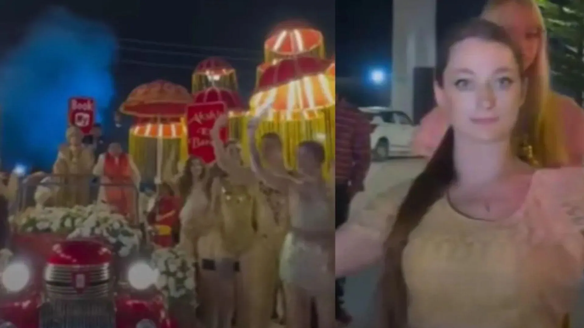 UP Father Hires 20 Russian Dancers For Son’s Baraat | WATCH