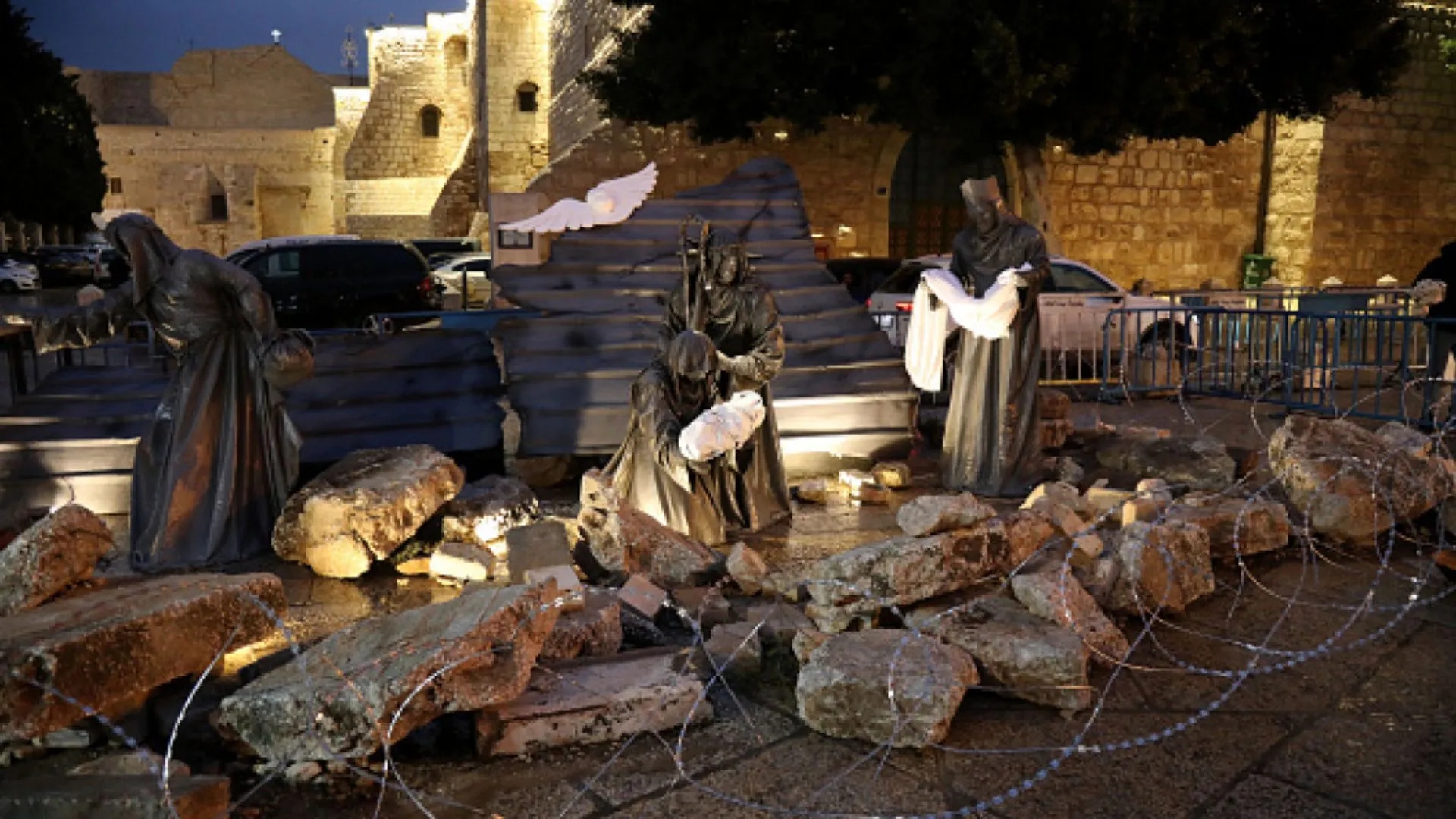 War in Gaza Halts Christmas Festivities in Bethlehem