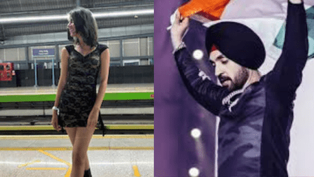 ‘Worst People’ Diljit Dosanjh’s Fan Short Dress Was Criticised At Bengaluru Show | WATCH
