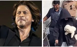 Shah Rukh Khan Hides Face in Hoodie, Spotted with Pet Dog | WATCH