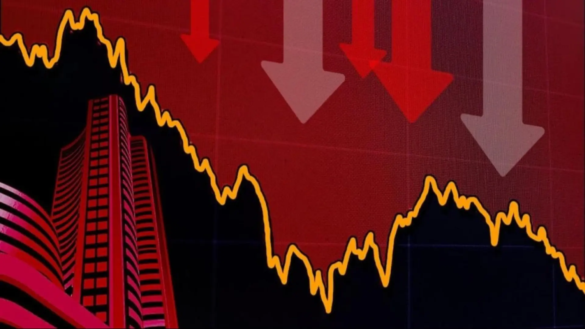 Stocks Struggle, Rupee Hits New Low: Nifty, Sensex Drop