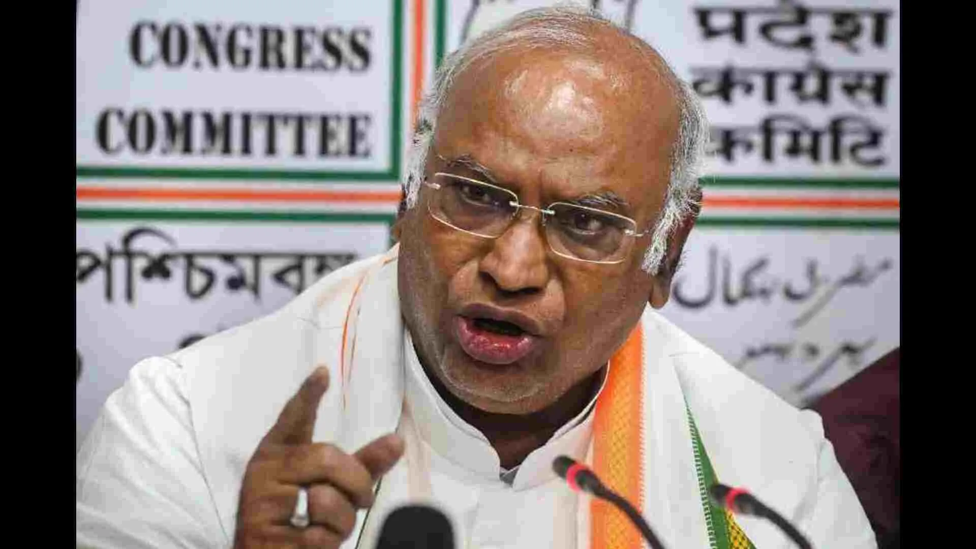 Kharge blasts BJP, asks if holy dip at river Ganga would eradicate povert